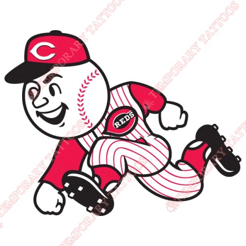 Cincinnati Reds Customize Temporary Tattoos Stickers NO.1525
